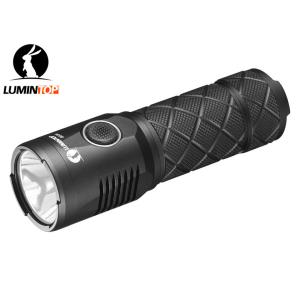 Quality USB Rechargeable Lumintop Sd26 Flashlight , Powerful Cree LED Tactical Flashlight for sale