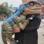 Waterproof Dinosaur Playground Equipment Animatronic Dinosaur Puppet For Dino