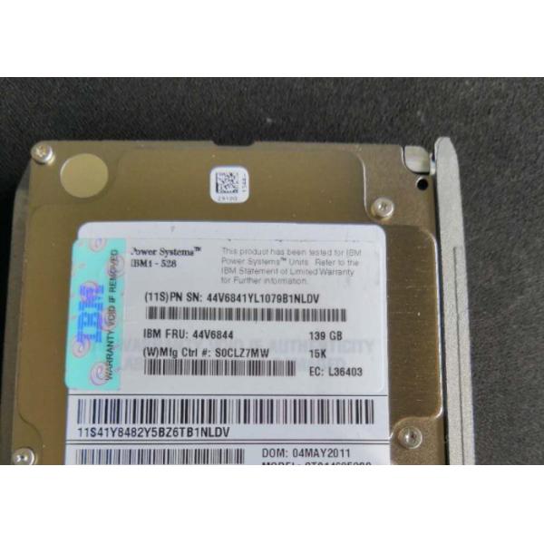 Compact Size Server Hard Disk 1888 44V6841 44V6844 139GB 2.5 SAS SFF AS400