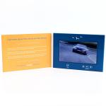 6 Movie - Control LCD Video Card , Gold Stamping Video Greeting Card For