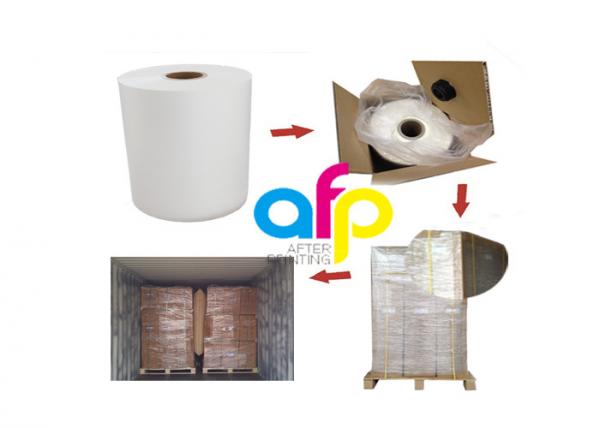 Clear Roll Laminating Film For Paper Lamination Polyester Material