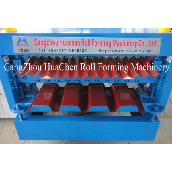 IBR Sheet Corrugated Roll Forming Equipment Roller Forming Machine PLC Control