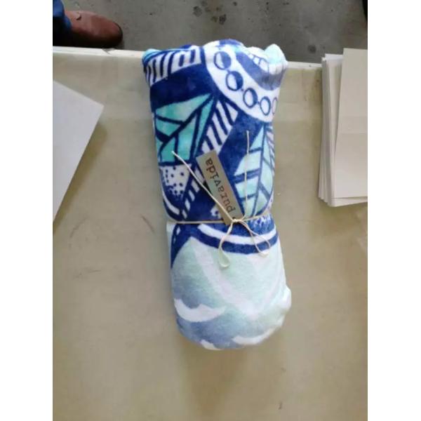 Small MOQ 100% Cotton Cheap Price China Beach Towel Factory custom beach towel round