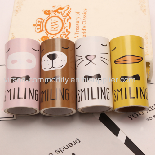 Cartoon Paper Packing 30 layers Sticky Lint Roller