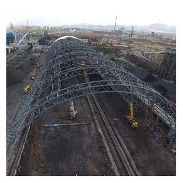 S355JR Space Frame Roof Construction 960mm Roof Long Span Structure Galvanized