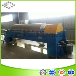 China Continuous Horizontal Decanter Screw Sedimentation Liquid Solid Separation on sale