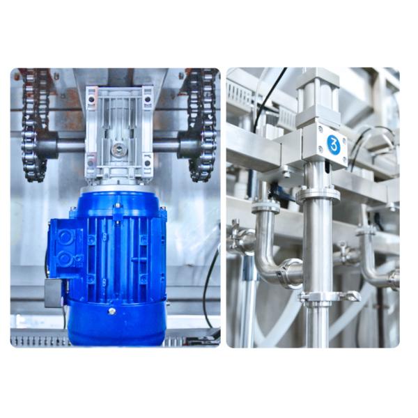 5-30L Barrel Fixed-Quantity 4 Nozzles Automatic Weight Filling Machine