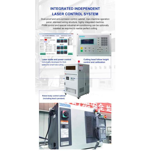 3D 6-Axis Robot Laser Cutting Machines