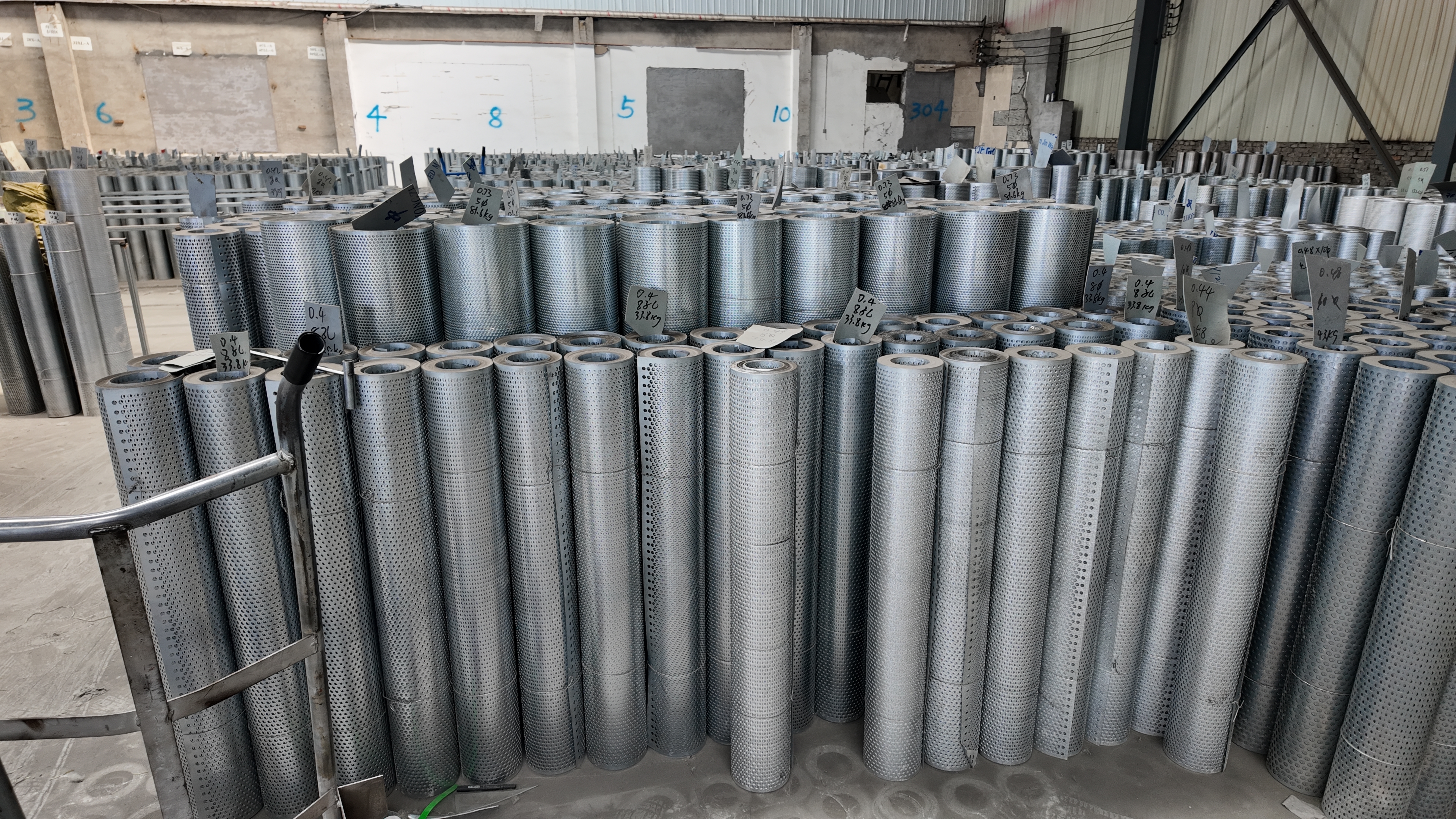 Perforated Metal Coil, All Available Materials Custom