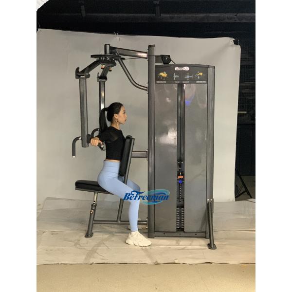 Professional Pin Loaded Pec and Rear Delt Fly Machine for Gym Use