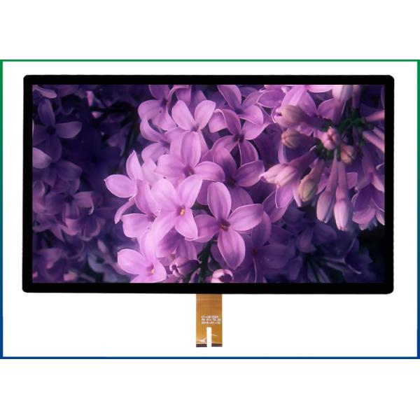 Multi Capacitive Touch Panel Screen 23.8 Inch USB Interface Bonded With Cover Glass