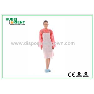 40g/m2 Nonwoven Disposable Sleeveless Apron for Food Processing