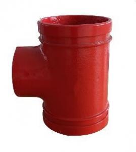Quality Cast Iron Grooved Pipe Fittings  Flexible Grooved Coupling 2- 6 Customized for sale