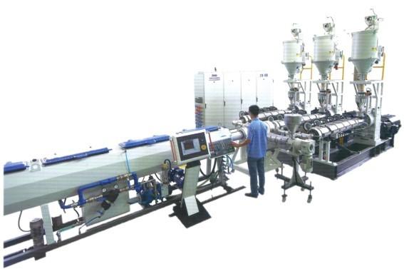 Buy Multi Layer PVC Pipe Extrusion Machine / Composite Pipe Extrusion Line at wholesale prices