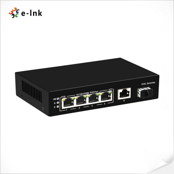 Buy 12Gbps 4 Port Ethernet Switch Gigabit TP SFP Uplink Ethernet Switch at wholesale prices