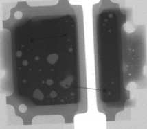 LED solder voids inspection example