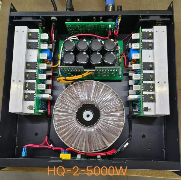 Buy HQ500 Comprehensive Protection 2 Channel Power Amplifier 500W For Home Theater at wholesale prices