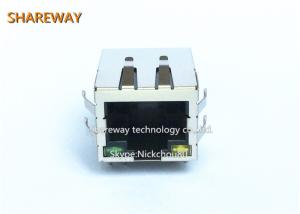 Quality 2250013-1 RJ45 Connector With Integrated Transformer For HUB,PC card, Switch, Route, PC Mainboard, SDH, PDH, IP Phone for sale