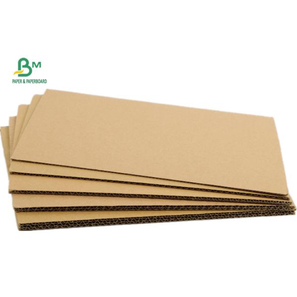 B C E Flute Corrugated Cardboard Sheets , Kraft Paper Board 2mm 3mm 3.5mm Thick