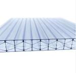 20mm 32mm Polycarbonate Roofing Sheets X Structure PC Policarbonato Sheet