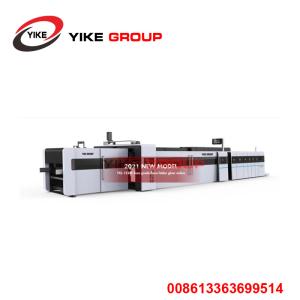 Quality Full Computerized Servo Motor Control Automatic High-Speed Casemaker Flexo Folder Gluer Machine for sale