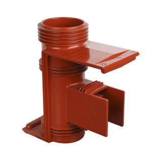 680mm 36kV Shielded Epoxy Resin Insulator Contact Box For High Voltage