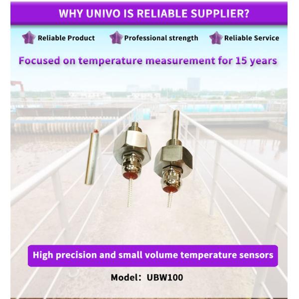 Small Volume UBW100Y Water Proof Temperature Transmitter Sensor Range 50-400 C