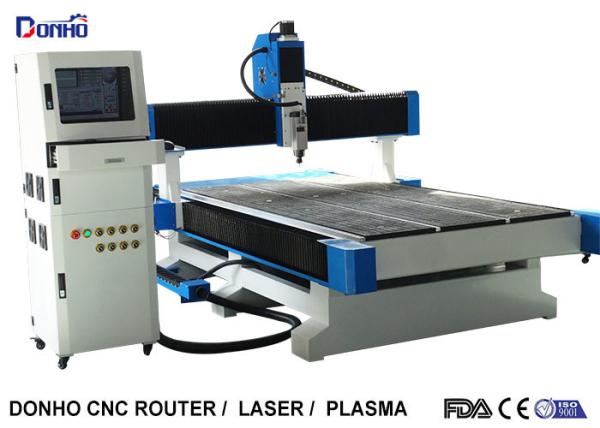 Buy NC Studio Control System CNC 3D Router Machine with 6 Zones Vacuum Table at wholesale prices