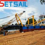 Siemens PLC Controlled Cutter Suction Dredger for Deep Dredging Depth and