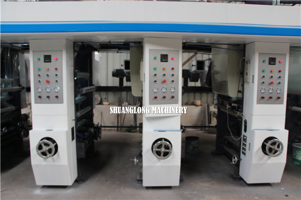 Roll to Roll Multi Colour Rotogravure Printing Machine 120Kw Totoa Power