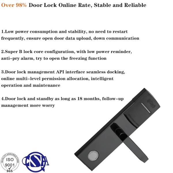 Intelligent Smart Door Lock / Access Control Hotel Door Locks