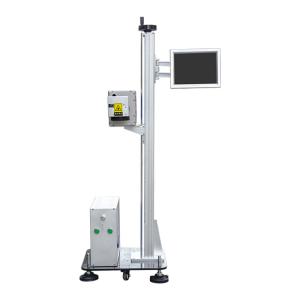 Quality 3W Fly Laser Marking Machine PPR PVC Pipes N95 Masks Flying Laser Coding Machine for sale