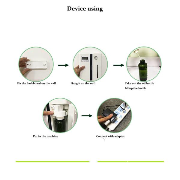 HOMEFISH 160ml Aromatherapy Diffuser No Water 1.2ml/H