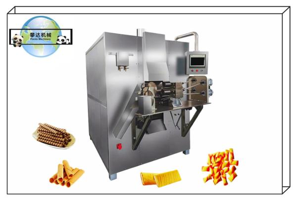 Buy Crispy Egg Roll / Wafer Stick Making Machine, Egg Roll Production Line, Egg Roll /Wafer Stick Making Line Machinery at wholesale prices