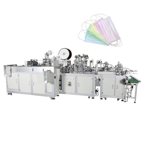 Hygienic 3 Ply Disposable Earloop Mask Making Machine