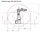 ABB CRB1100 6 Axis Robot Arm Collaborative Picking And Placing Robot