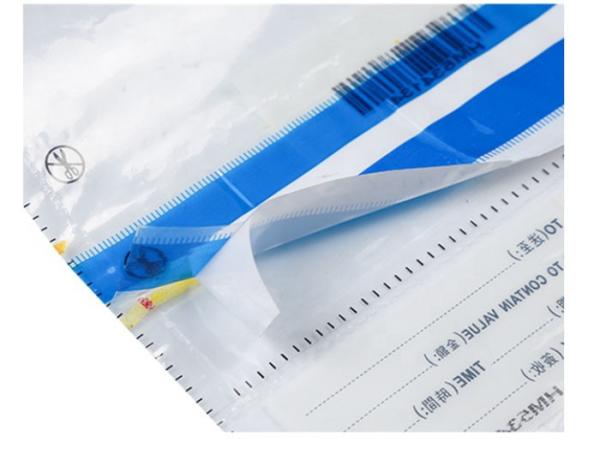 Buy Offset Printing Tamper Proof Bank Deposit Bags With Unique Tracking Security Codes at wholesale prices