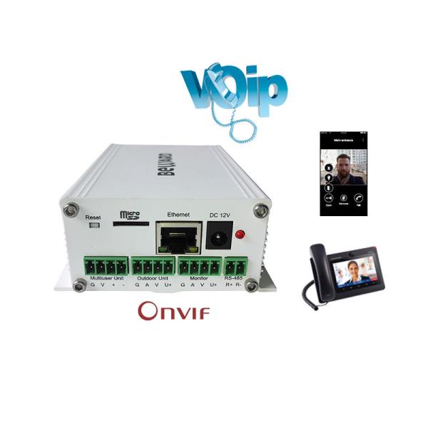Buy Android IOS Sip Intercom 25fps Analog To Ip Converter at wholesale prices