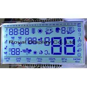 RYD1201AA Custom LCD Panel Blue White Amber Low Power Consumption