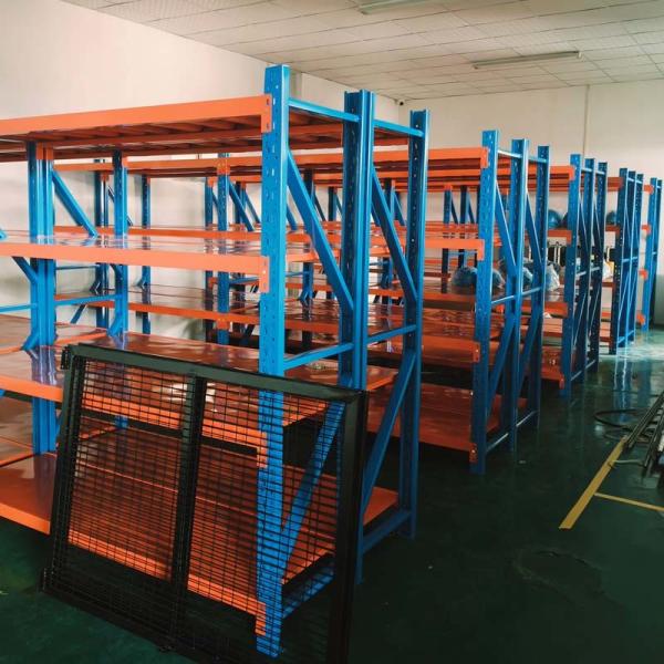 Customized Warehouse Shelving Storage Rack Boltless / Rivet Design