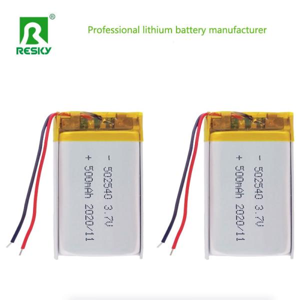 Lithium Battery Cell 502540 3.7v 500mAh Lipo Li-polymer Battery Cell For Smart Watch