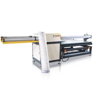 China Semi Automatic Mattress Rolling Machine Mattress Manufacturing Machines on sale