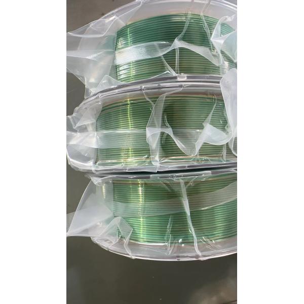 Customization 3D Printer Filament PLA Silk Dula Color Yellow Green 3d Printing Consumables