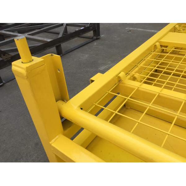 High Visibility Collapsible Wire Container Commercial Wire Mesh Stillage