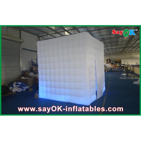 Inflatable Photo Booth Rental Cube Giant Portable Lighted Photo Booth Inflatable With Leds