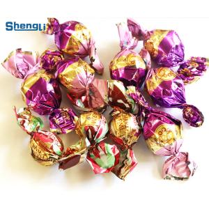 Full Automatic Electric Driven Double-twist Chocolate Wrapping Machine at