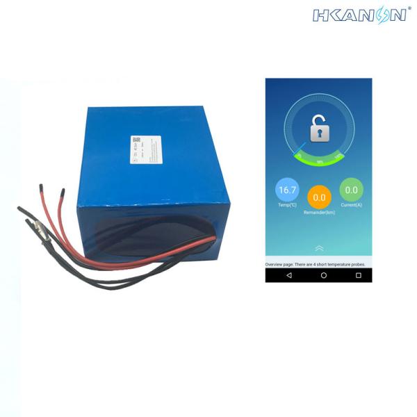 5000w Lithium Ion Phosphate Battery Pack , Li Ion Battery Pack 72v With Bluetooth