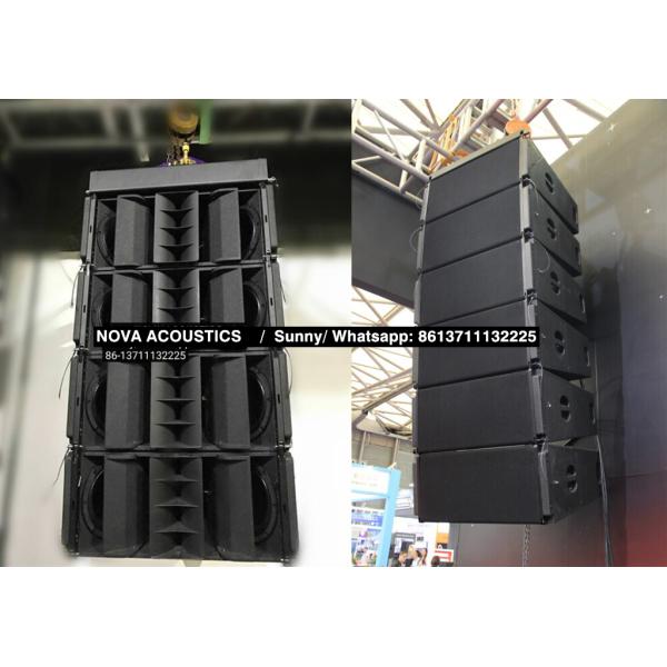 Three Way Dual 10 Inch Pro Audio 1000W Line Array Speaker For Event