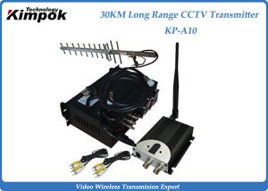 China 10W Long Range Video Transmitter 1.2Ghz Wireless Image Sender 4 Channels on sale