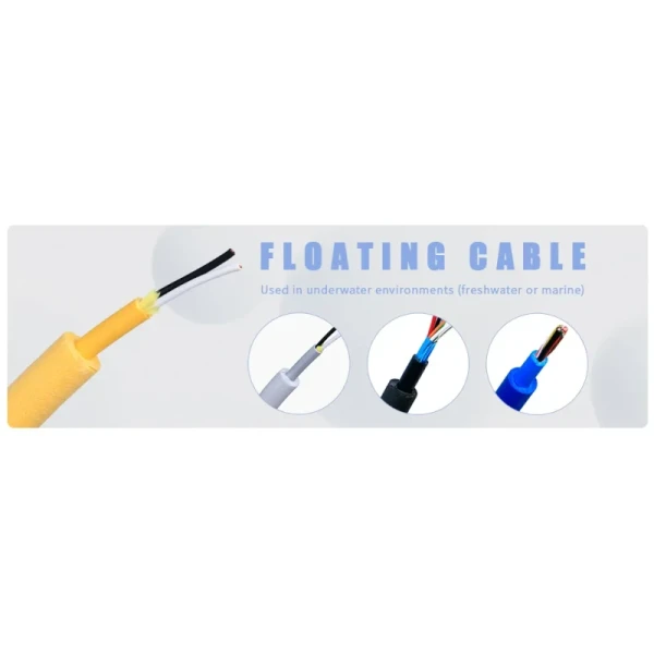 Floating TPE ROV Cable for Underwater Robots and Pools